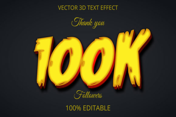 100k 3D Text Effect Creative Design: Real-World Uses and Practical Insights