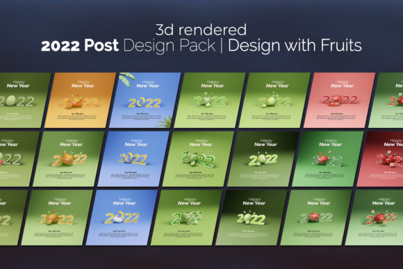 2022 Post Design with Fruit Pack: A Fresh Approach to Visual Storytelling
