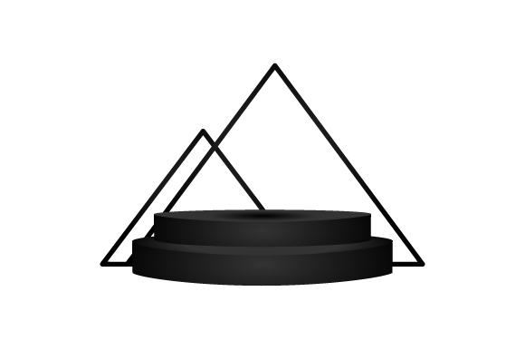 3D Black Stage Podium Design Vector: A Visual Asset Guide