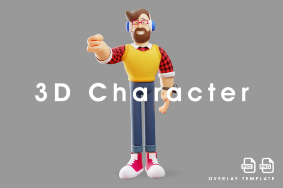 3D Cool Male Cartoon Design: A Fresh Take on Digital Art