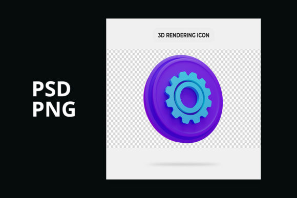 3D Setting Icon Creative Design: Bringing Depth to Digital Interactions