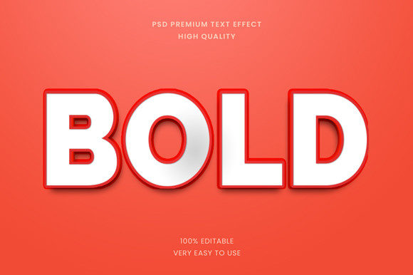 Bold 3D Text Effect Mockup PSD Graphic: A Practical Guide for Designers