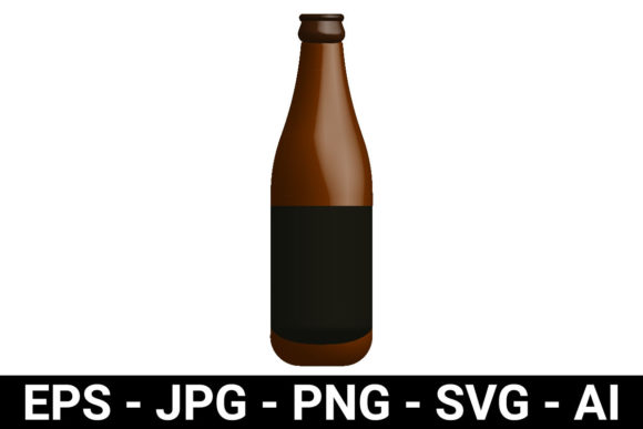 Crafting Brand Identity Through Beer Bottle 3D Mockup for Product Design