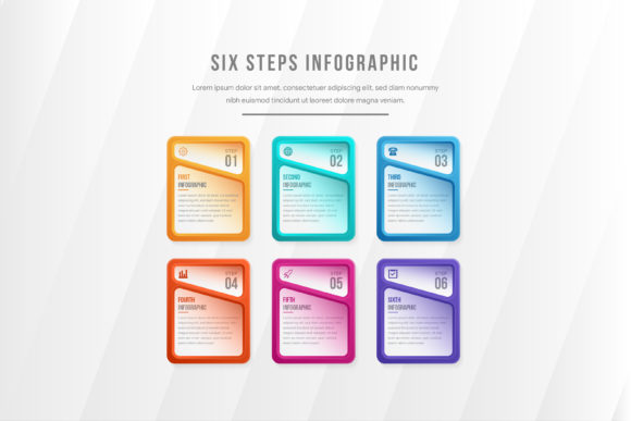 How to Use a Rectangle Vertical Infographic Six Step for Clear, Engaging Visual Stories