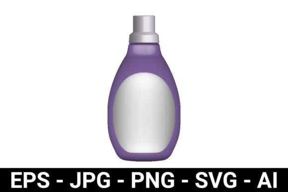 Laundry Perfume Bottle 3D Mockup: A Practical Tool for Modern Packaging Design