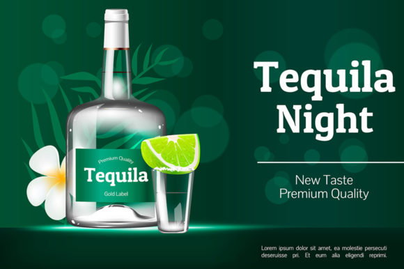 Tequila Night Realistic Vector Product: Bringing Authentic Nightlife Imagery into Modern Design Workflows