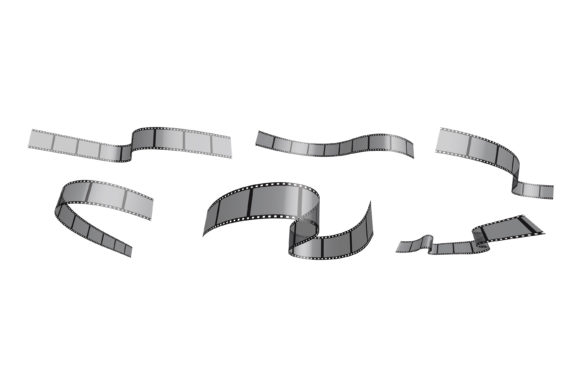 The Art and Utility of a Set of Photo Film Ribbons: Narrow Strips for Creative and Practical Projects