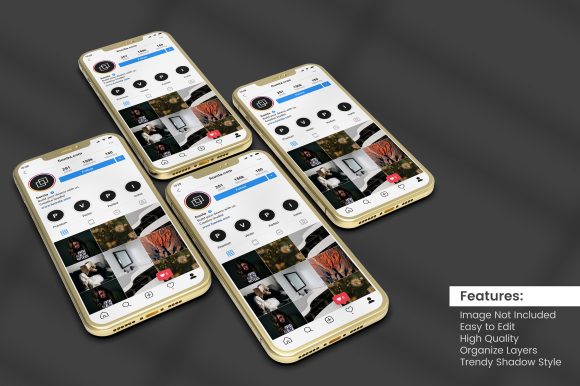 Top View 3D Smartphone Mockup Screen